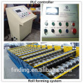 High quality corrugated steel sheet making machine used metal roof sheet roll forming machine